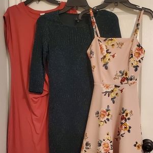 3 Women's Junior's XSMALL Dresses